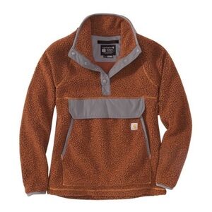 Carhartt Women's Fleece Quarter Snap Front Jacket L